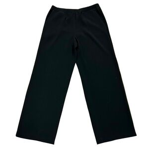 Black Wide-Leg Pants | RTW Charleston | Size Small